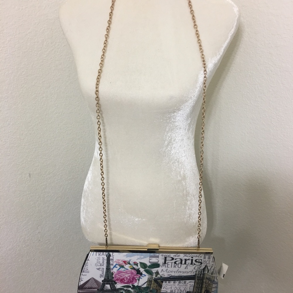 Cute Paris Theme Clutch/Purse/Bag - Picture 3 of 8